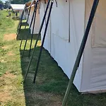 Lüks kamp alanı Ardennen Comfort Tent Val De Wanne *