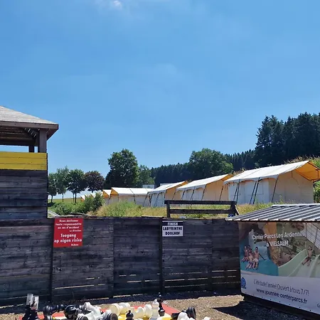 Lüks kamp alanı Ardennen Comfort Tent Val De Wanne Trois-Ponts