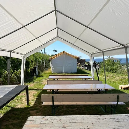 Ardennen Comfort Tent Val De Wanne Lüks kamp alanı *